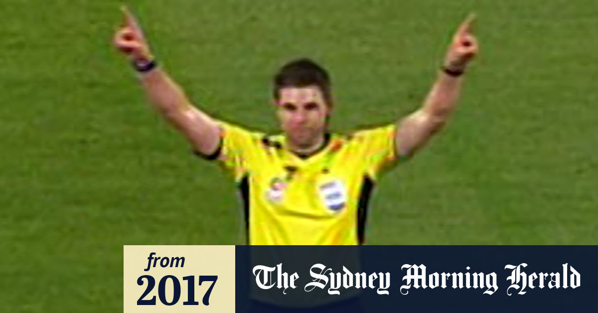 World First Video Referral System Used In A League To Grant Sydney Fc A Penalty