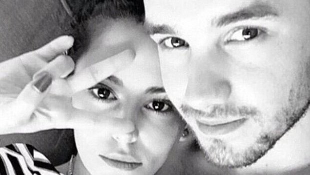 One Direction's Liam Payne is "happy" to be in a relationship with Cheryl Fernandez-Versini (nee Tweedy, nee Cole).