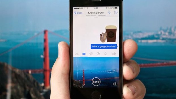 Sharing location information on Facebook Messenger is optional, but it can also be live.