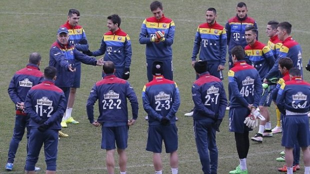 Solving problems: The Romanian national football team are using equations instead of numbers to teach children about maths.