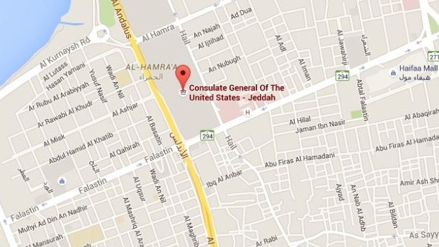 A suicide bomber targeted the US consulate in Jeddah on Monday.