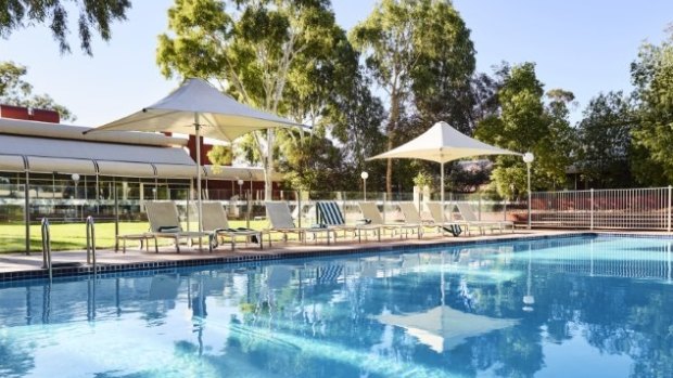 The pool at Desert Gardens.