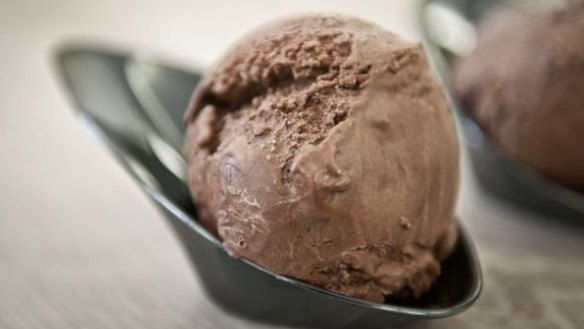 Yue Lin's award-winning dark chocolate gelato
