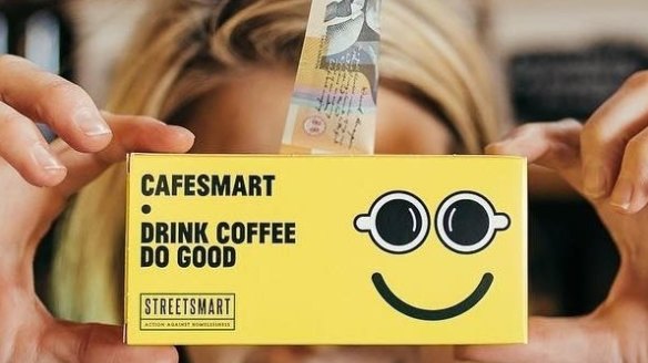 CafeSmart raises funds to help the homeless.