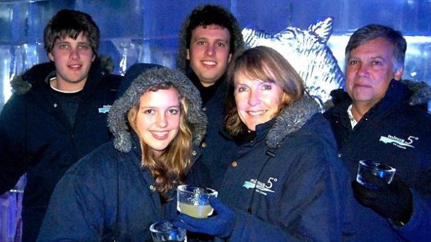 The van Breda family ... from right, parents Martin and Teresa and 22-year-old son Rudi have been killed with an axe. Their 16-year-old daughter, Marli, is in a critical condition, while Henri, 20, left, was lightly wounded.
