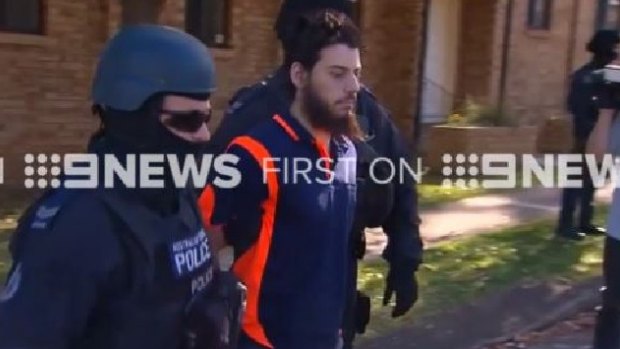 Mehmet Biber was arrested during a roadside vehicle stop in Birrong on Thursday.