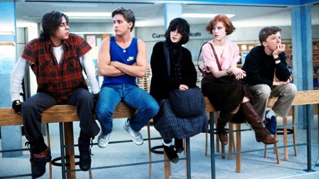 A scene from the 1985 film <I>The Breakfast Club</i>.