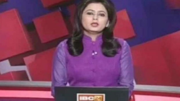 Supreet Kaur learned of her husband's death during a live news broadcast. 