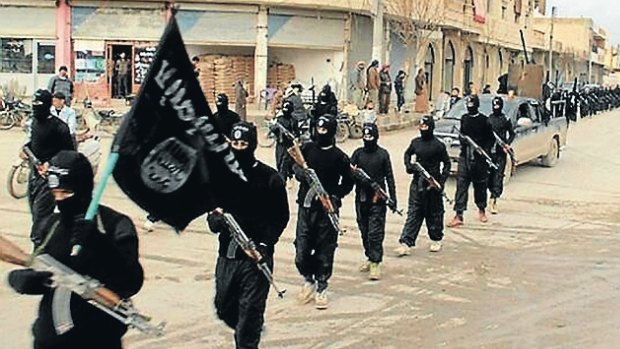 Islamic State militants.