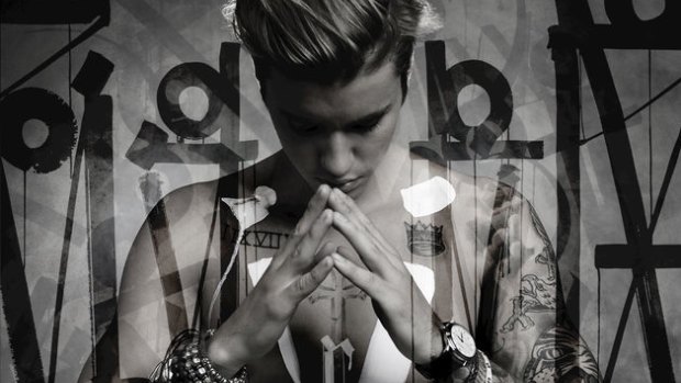 Cover of Justin Bieber's album 'Purpose'.
