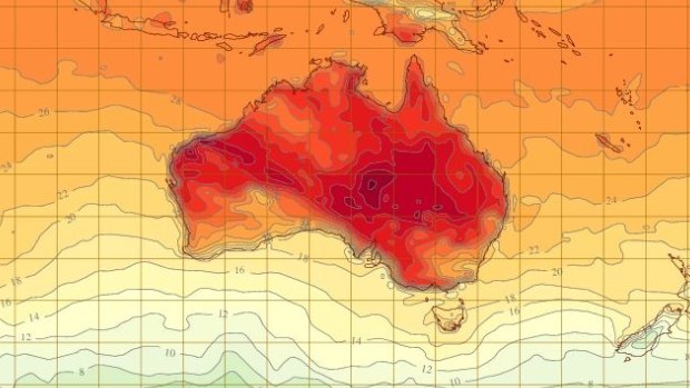 Victoria's mini heatwave is expected to peak on Wednesday.