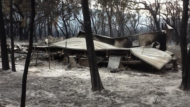 Fire swept through parts of the One Mile area in 2012. 
