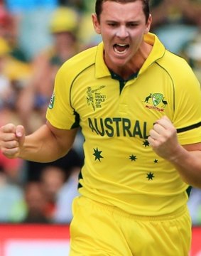 Josh Hazlewood confirms the selectors' decision to change the third specialist bowler after every match in the tournament had made it especially important that he performed well against Pakistan.