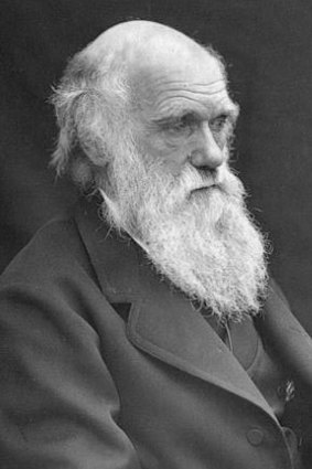 Naturalist Charles Darwin.