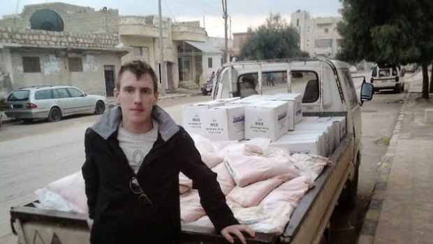 Abdul-Rahman Kassig, in an undated photograph provided by his family.
