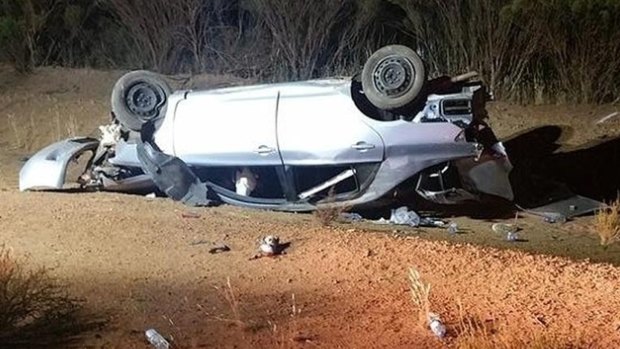 Two people were killed in a car crash in Wave Rock on Friday, and three others injured