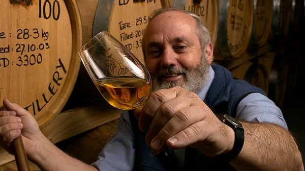 Bill Lark of Lark Distillery, one of several Tasmanian nominations among Australian spirit makers on the rise. 