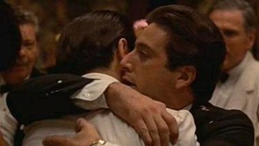 Michael Corleone (Al Pacino) tries to resist what seems like a 'preordained' life of crime in <i>The Godfather</i>.