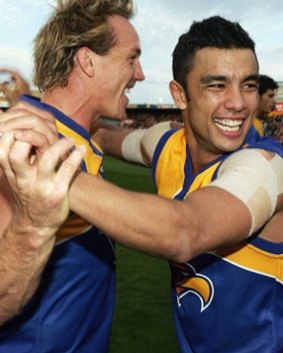 Daniel Chick and Daniel Kerr in more friendly times.