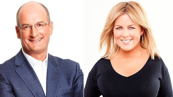 David Koch and Samantha Armytage, hosts of Sunrise, which can now be streamed live on any device, anywhere in Australia.