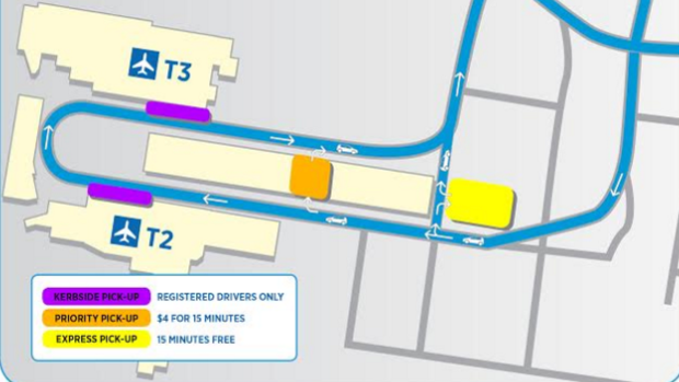 New parking arrangements at Sydney Airport domestic terminal