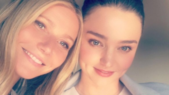 Gwyneth Paltrow and Miranda Kerr.