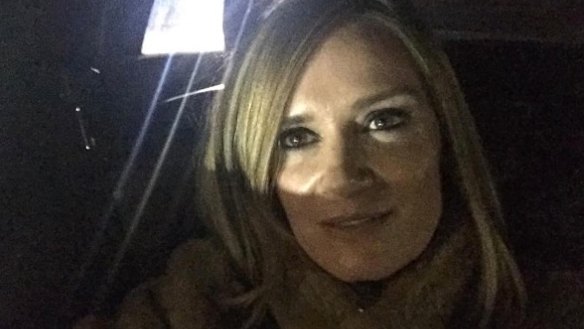 Writer Julia Baird, in a selfie posted on Instagram during a visit to New York.