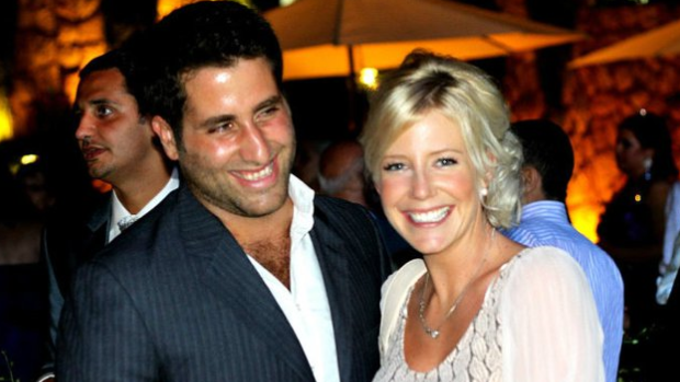 Ali Elamine pictured with his former wife Sally Faulkner.