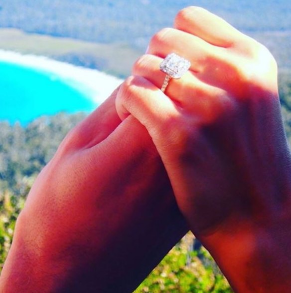 Wolf wouldn't put an exact figure on the ring, but laughed at other publication’s estimates it is worth $35,000. Fairfax Media believe the ring to be in the region of $50,000.