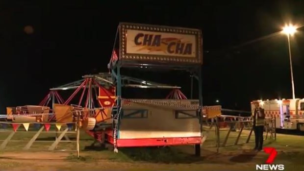 The Cha Cha ride at the Rye Carnival on Easter Monday.