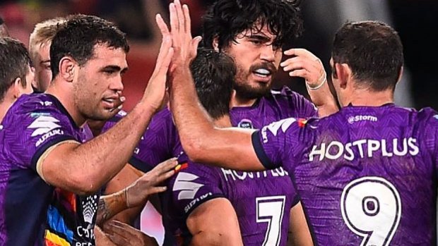 Flying high: The Melbourne Storm have started 2016 with a bang.