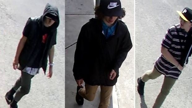 Police want to speak to these three boys.