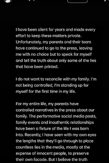 Brooklyn Beckham shares statement about ongoing feud with his parents David and Victoria Beckham