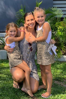 Hannah Clarke pictured with her daughters ahead of their tragic deaths on 19 February, 2020.