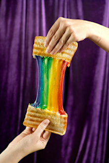 Sydney Royal Easter Show reveals 2026's must-try eats - Rainbow toastie