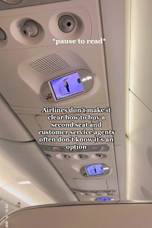 Plus sized traveller hits back at suggestions she should buy a second seat.
