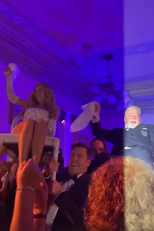 Kyle Sandilands and Tegan Kynaston