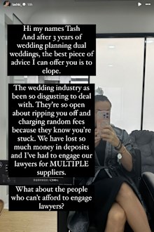 MAFS Natasha Spencer lashes out at wedding industry