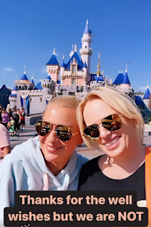 Rebel Wilson Ramona Agruma clarify engagement rumours.