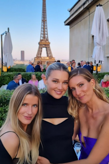Tamie Ingham and Guillaume Brahimi rehearsal dinner