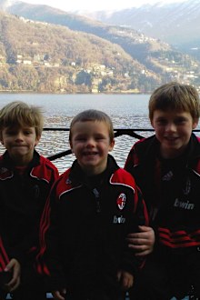 Brookyn Beckham, Cruz Beckham, and Romeo Beckham
