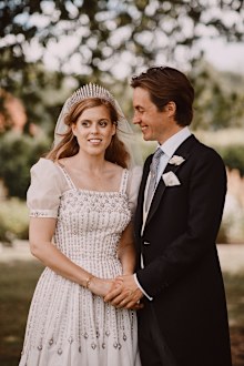 Photo of Princess Beatrice and Edo secret wedding