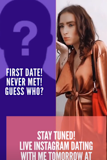 Her followers decide at the end of each date if she should set up a second encounter.