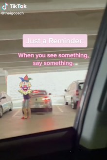 Man attacks woman in car