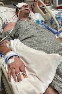Fiance COVID death hosptial