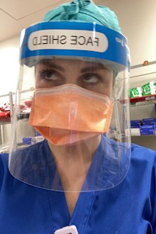Laura Keily COVID-19 nurse infectious diseases