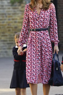 Princess Charlotte, four, began school in 2019.