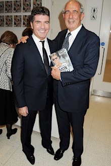 Author Tom Bower at the launch of his Simon Cowell biography.