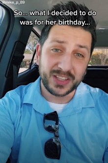 Man jokes about wife's weight on TikTok falls flat