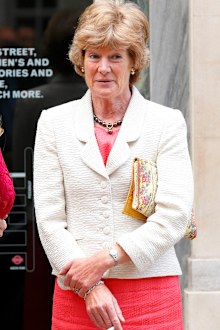 Lady Sarah McCorquodale ahead of the wedding of Alexander Fellowes in 2013.